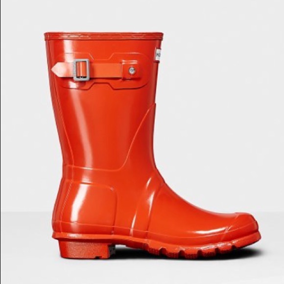 Brand new hunter short Glossy rain boots - Picture 2 of 5